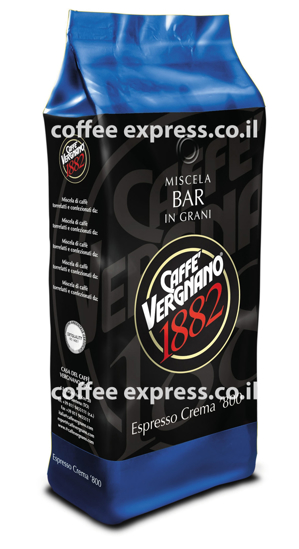 Picture of קפה וריניאנו אספרסו קרמה - Caffe Vergnano 1882 Espresso Crema 800