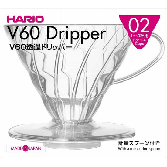 Picture of הריו מכשיר פילטר V60 פלסטיק - Hario V60 Plastic Dripper