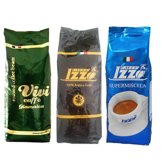 Picture of 3 תערובות פולי קפה IZZO נאפולי במבצע!